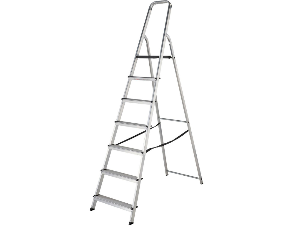 Hlinikovi stojaci zebrik - schudky Werner (profi) 7 stupnu